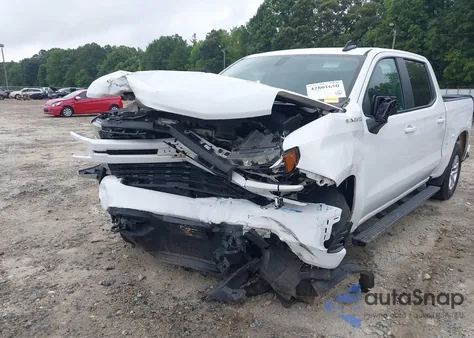 2022 Chevrolet Silverado 1500 Ltd 2Wd Short Bed Rst из США, поврежденный, VIN 1GCPWDED1NZ160441